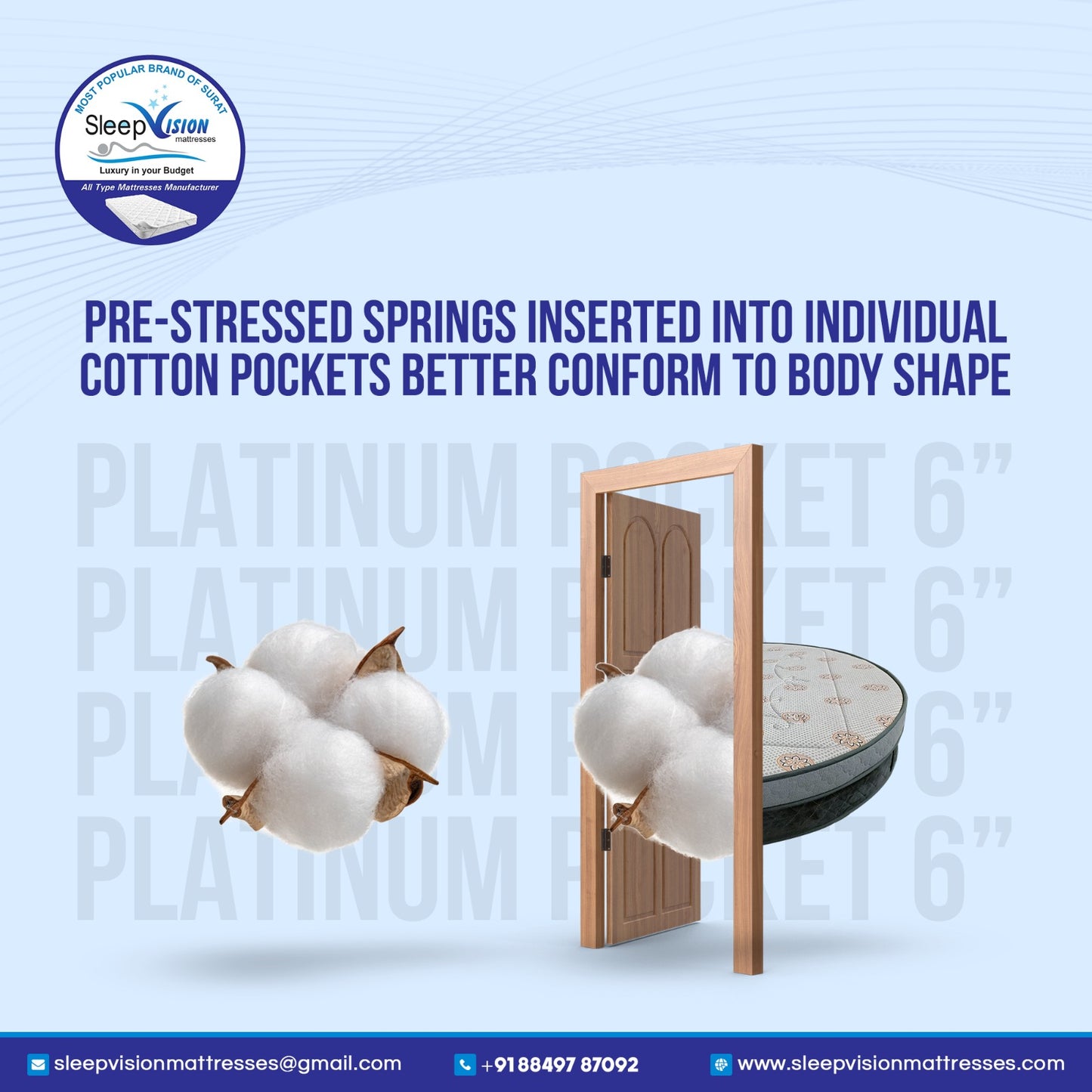 Platinum (Pocket Spring) - De Matrez