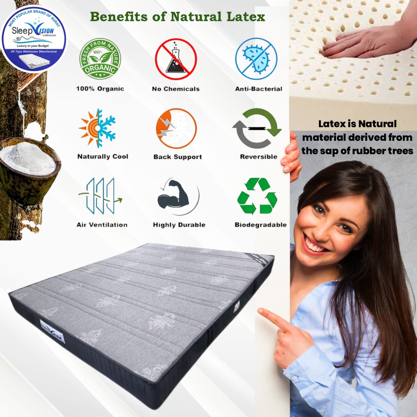 Latex Sleep (Natural Latex Mattress)